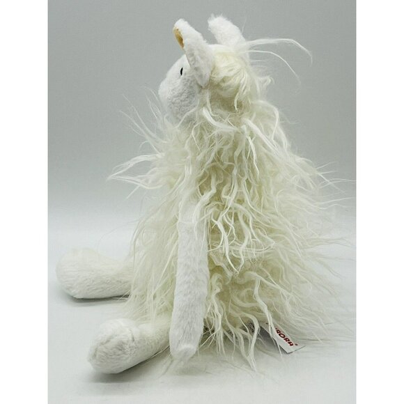 Aurora Llama Plush White Fuzzy 9 inch Stuffed Animal 2019 Alpaca - Picture 5 of 10
